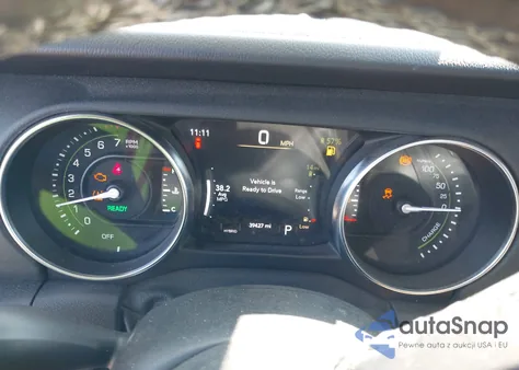 2021 Jeep Wrangler 4Xe Unlimited Rubicon 4X4 из США, поврежденный, VIN 1C4JJXR65MW674505